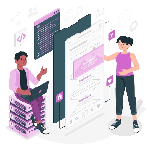app-development-concept-illustration